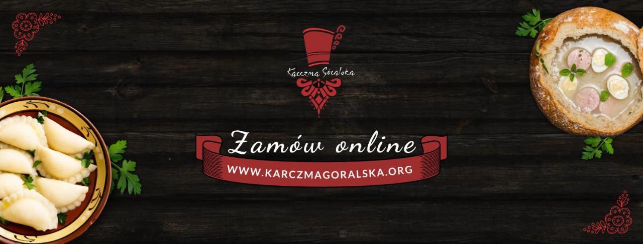 לינה וארוחת בוקר Wisznice Karczma Goralska מראה חיצוני תמונה